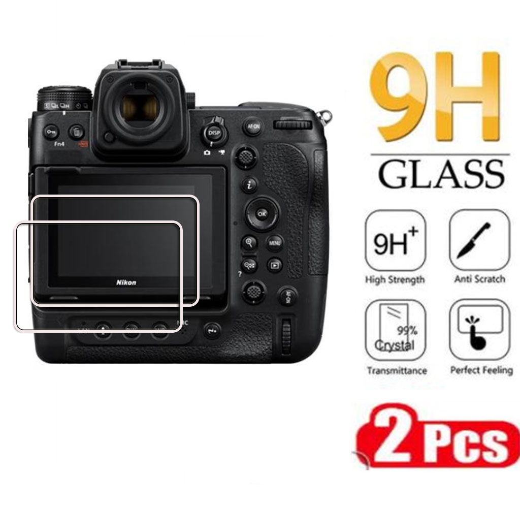 Nikon Camera Z50 - قطعتان من الزجاج المقوى عالي الدقة
