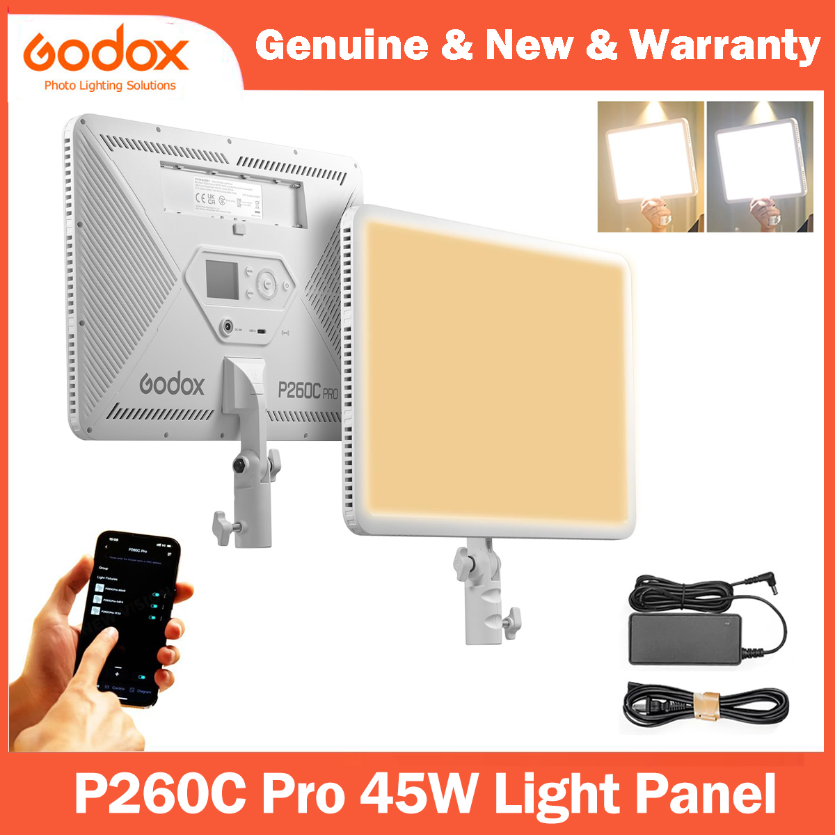 Photography Lighting Youtube - Godox P260C Pro LED لوحة إضاءة