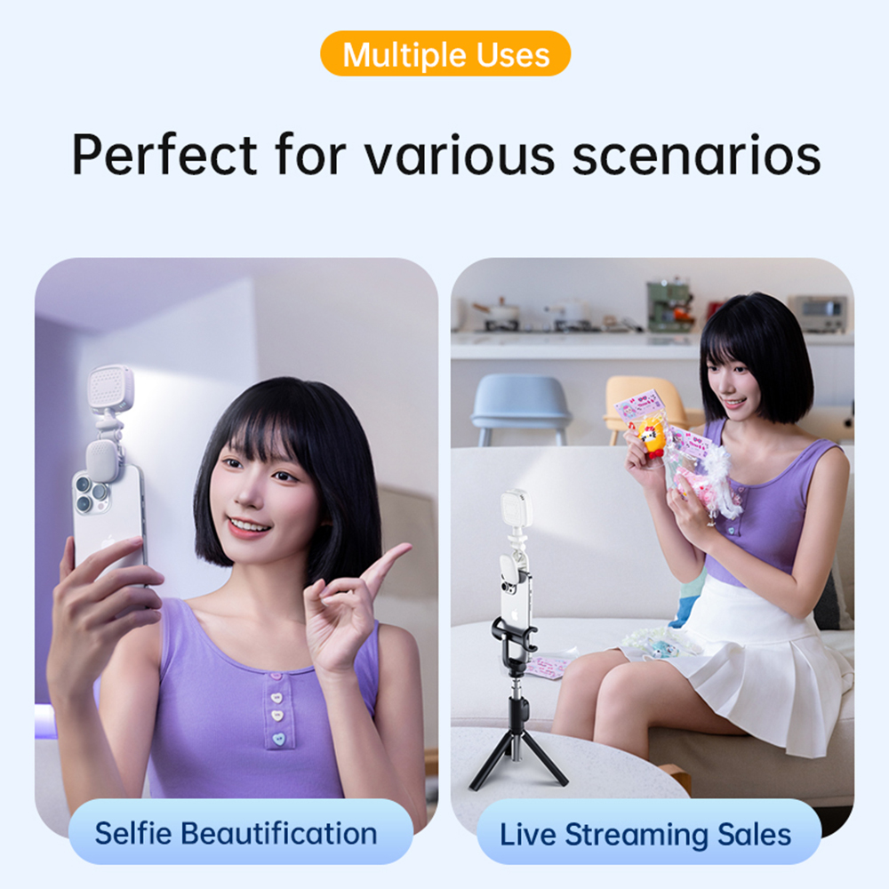 المحمولة LED Selfie ضوء كاميرا - مراجعة Photography Lightning وسعره