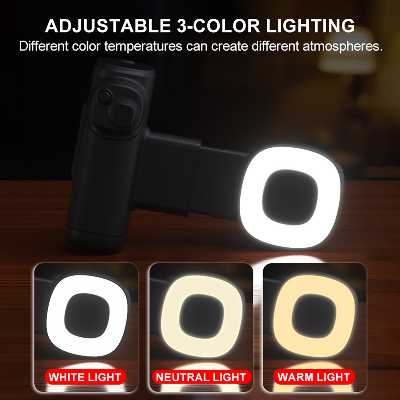 مقبض سيلفي بتقنية البلوتوث مع  - مراجعة Photography Lighting Assistant وسعره