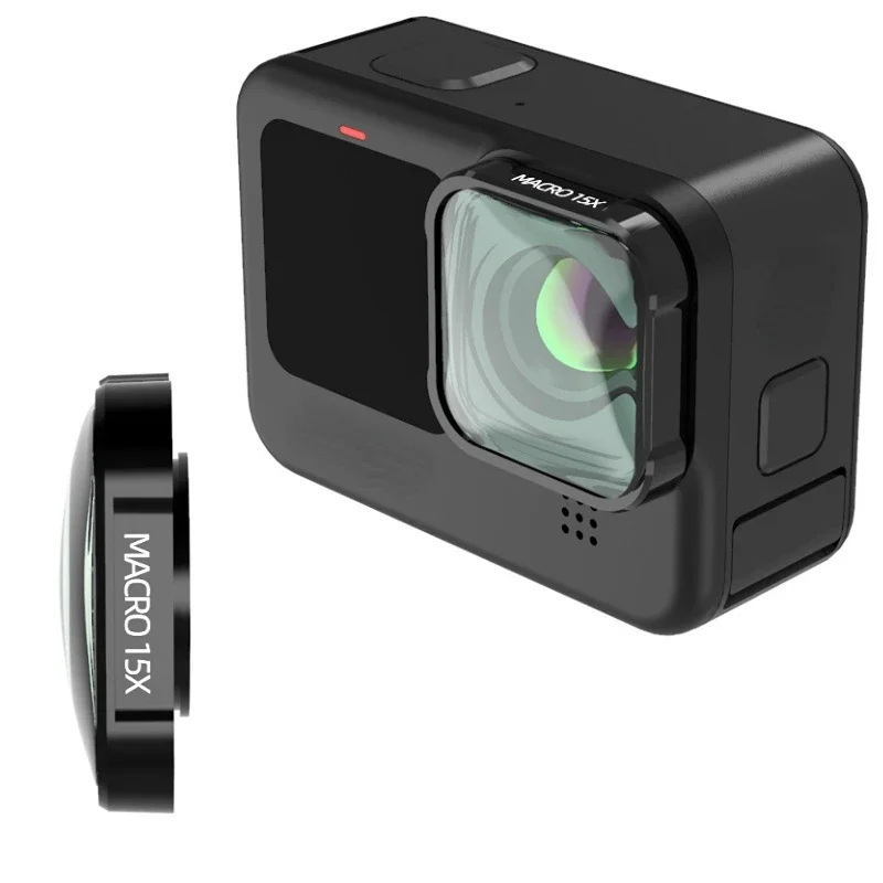 مرشح عدسة ماكرو عالية الدقة لب - مراجعة Gopro Action Camera Hero 12 Black وسعره