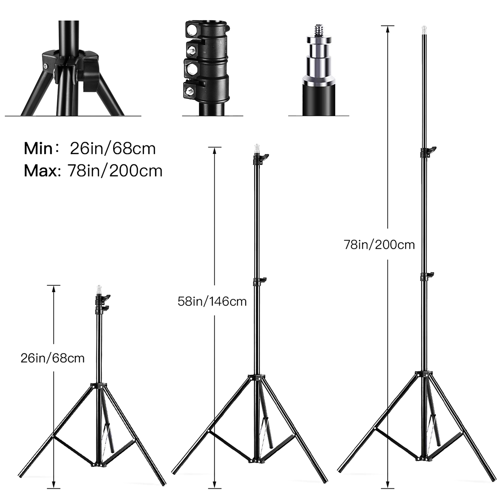 طقم إضاءة استوديو التصوير من ك - مراجعة Photography Video Lighting Kit وسعره