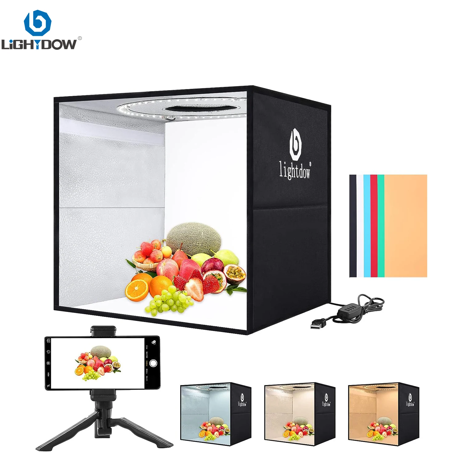 Lightdow Photo Studio Light Bo - مراجعة Photography Lightning وسعره