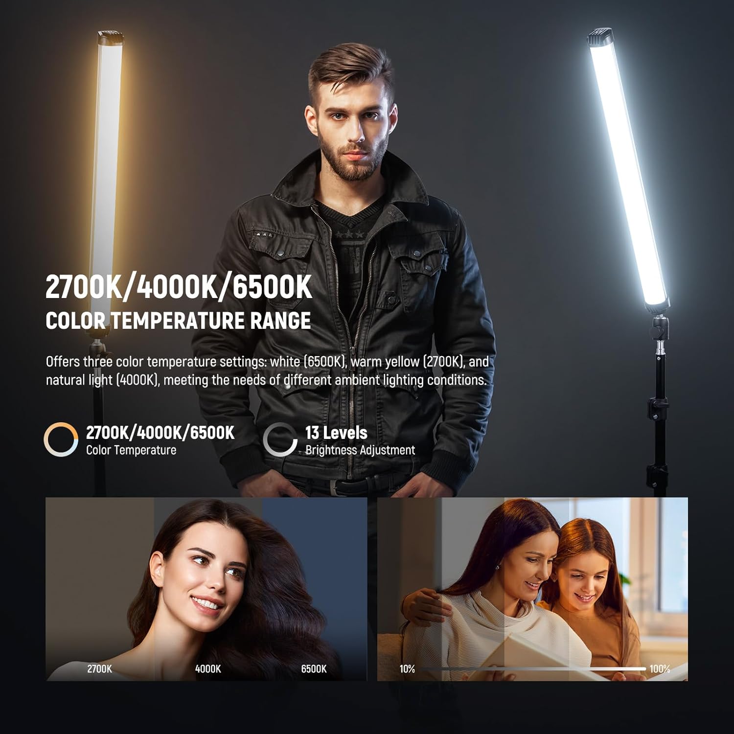 NEEWER Basics عصا إضاءة RGB مغ - مراجعة Photography Lighting Youtube وسعره
