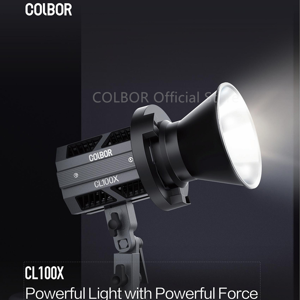 COLBOR-CL100X COB LED ضوء ، مص - مراجعة Photography Lighting Youtube وسعره