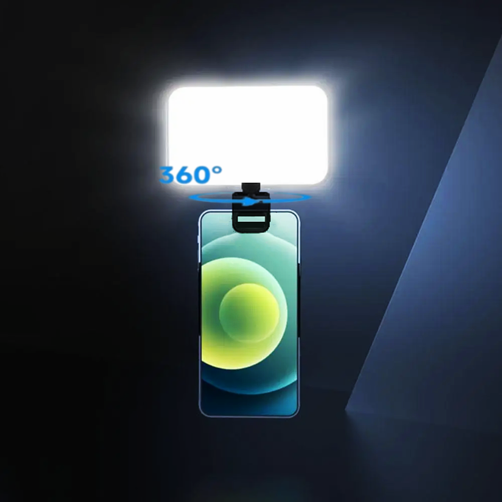 ضوء سيلفي LED محمول للآيفون وا - مراجعة Photography Lighting Flash وسعره