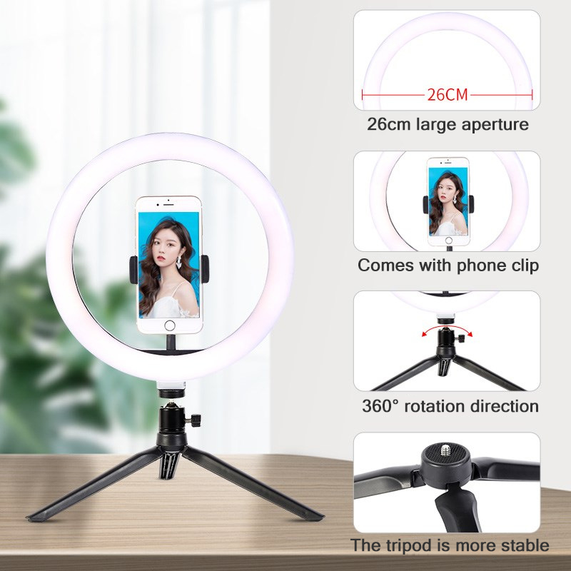 26 سنتيمتر 10 بوصة Led حلقة Se - مراجعة Photography Lightning وسعره