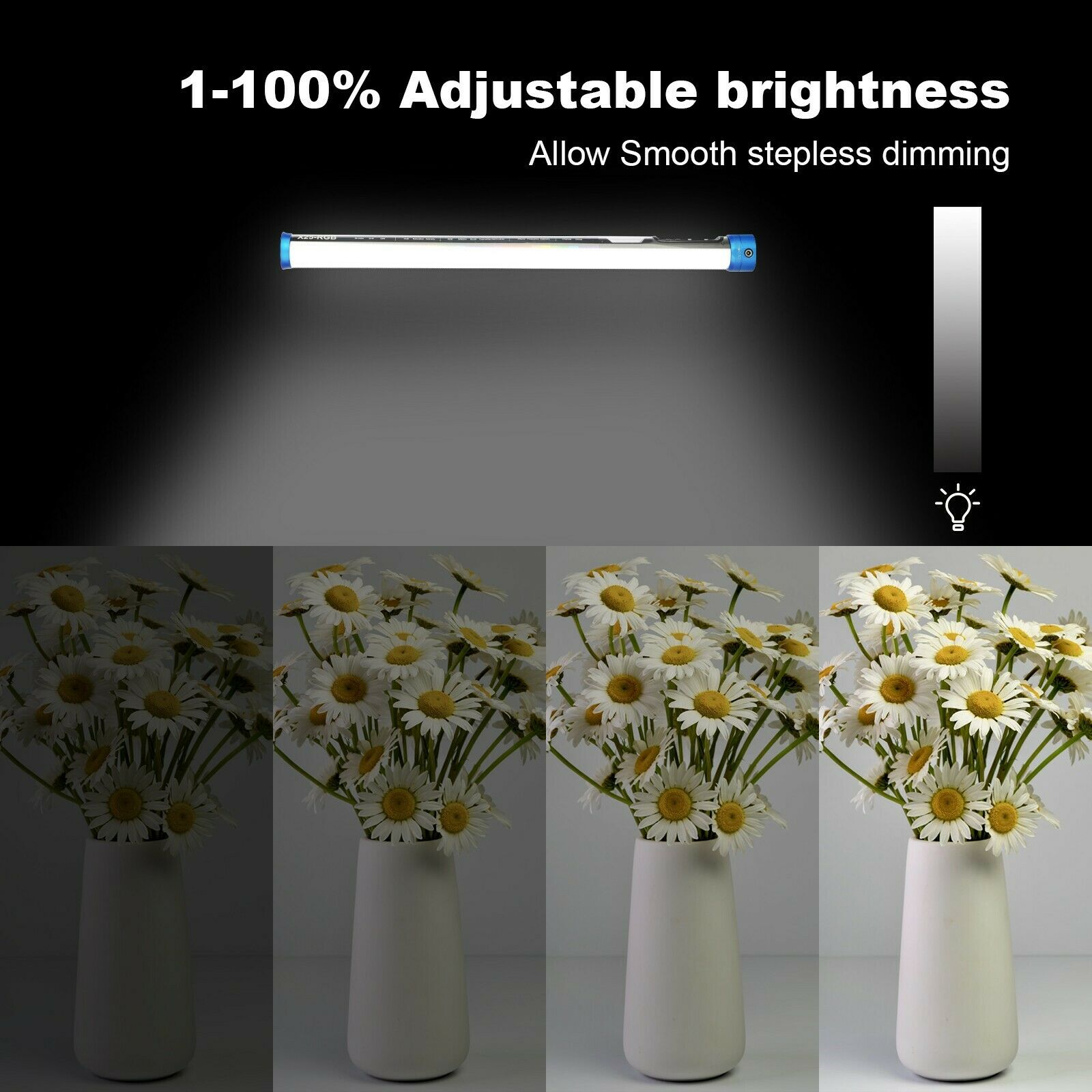 Sokani X25 RGB LED الفيديو الض - مراجعة Photography Lighting Youtube وسعره