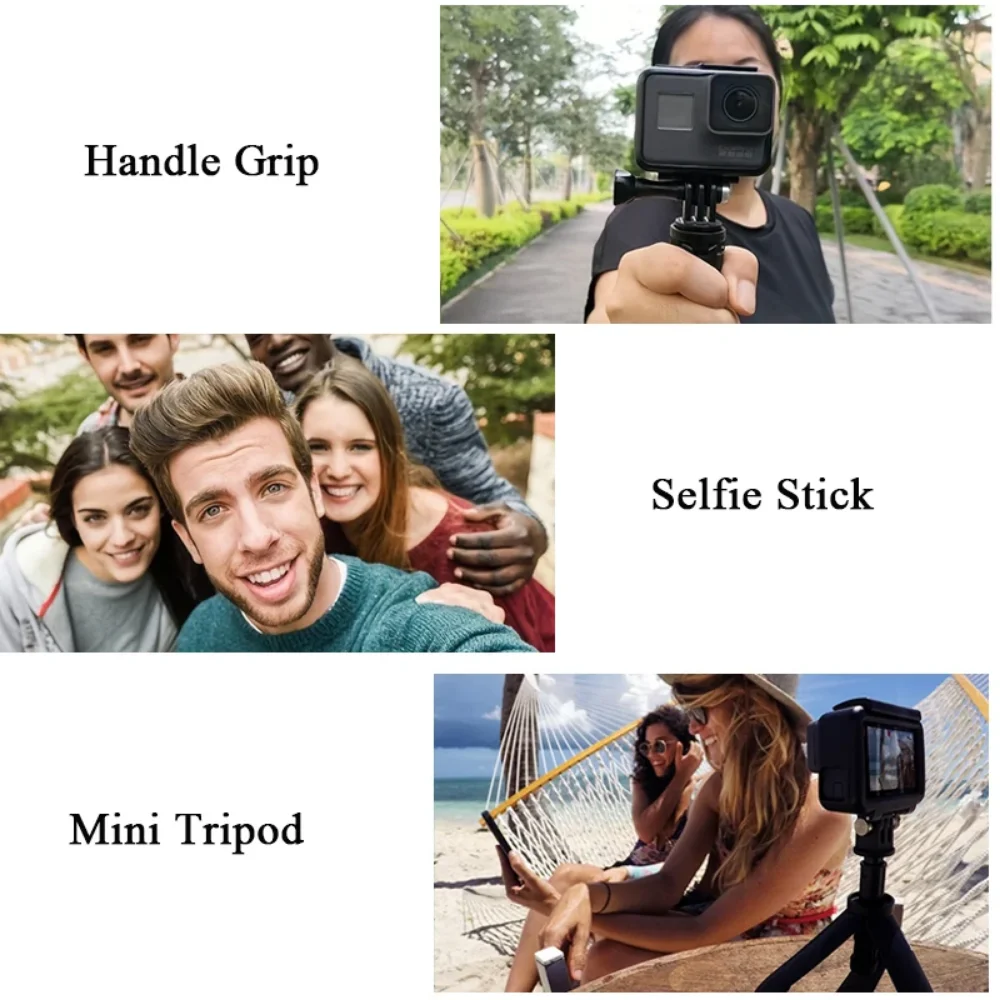 حامل ثلاثي صغير قابل للتمديد ق - مراجعة Gopro Action Camera Hero 12 Black وسعره