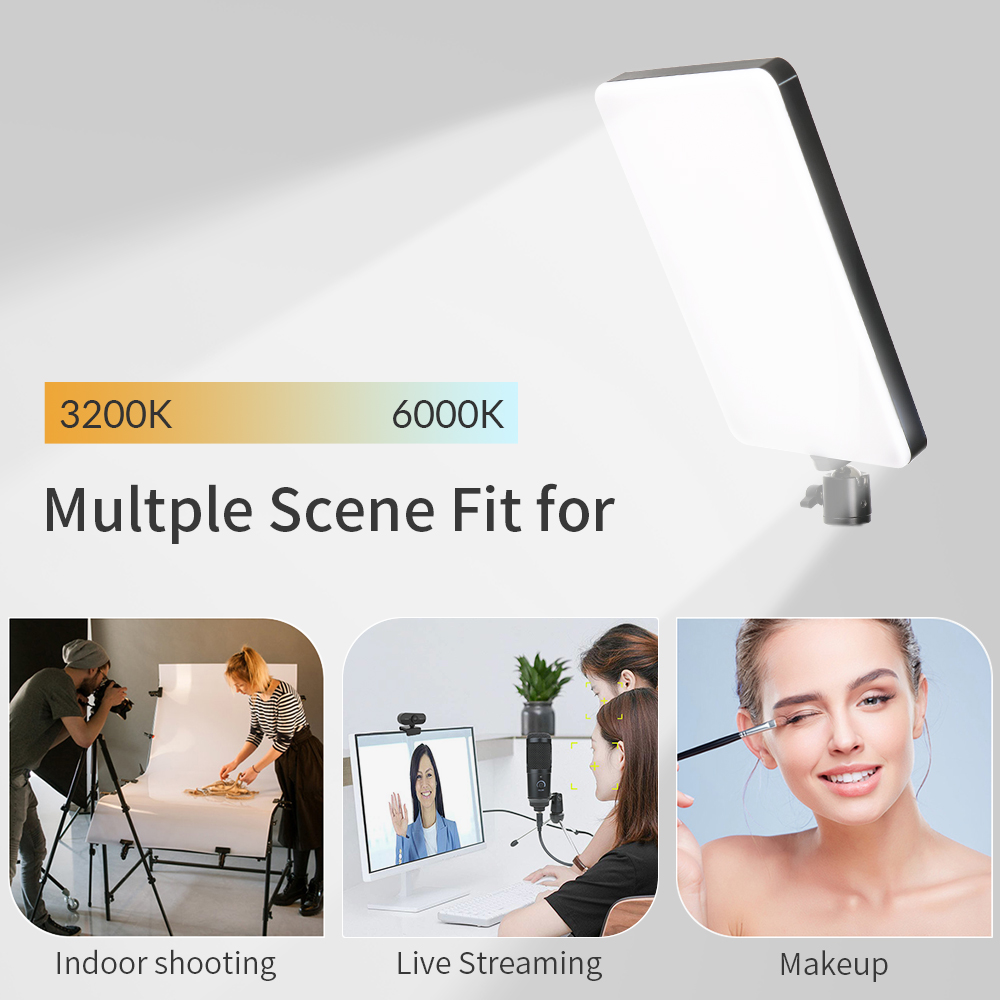 لوحة إضاءة فيديو LED قابلة للإ - مراجعة Photography Lighting Youtube وسعره