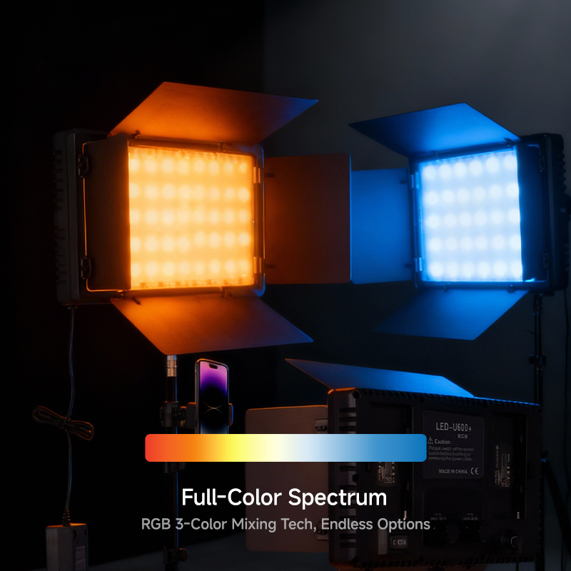 ضوء LED U600 للتصوير الفوتوغرا - مراجعة Photography Lightning وسعره