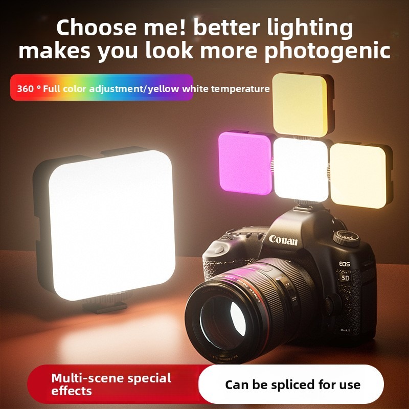 ضوء الجيب RGB للتصوير الفوتوغر - مراجعة Photography Lightning وسعره