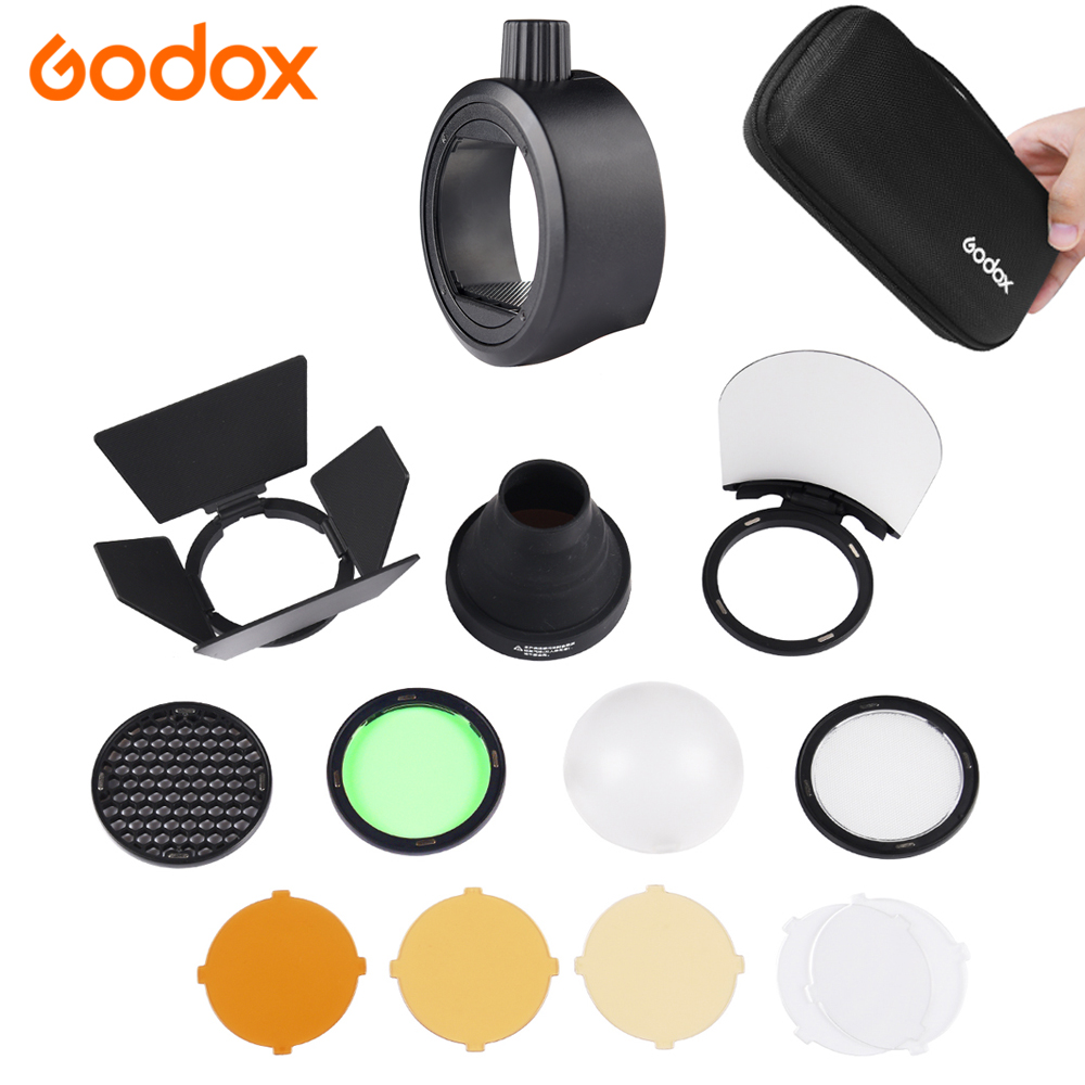 Godox AK-R1 مجموعة ملحقات فلاش - مراجعة Photography Video Lighting Kit وسعره