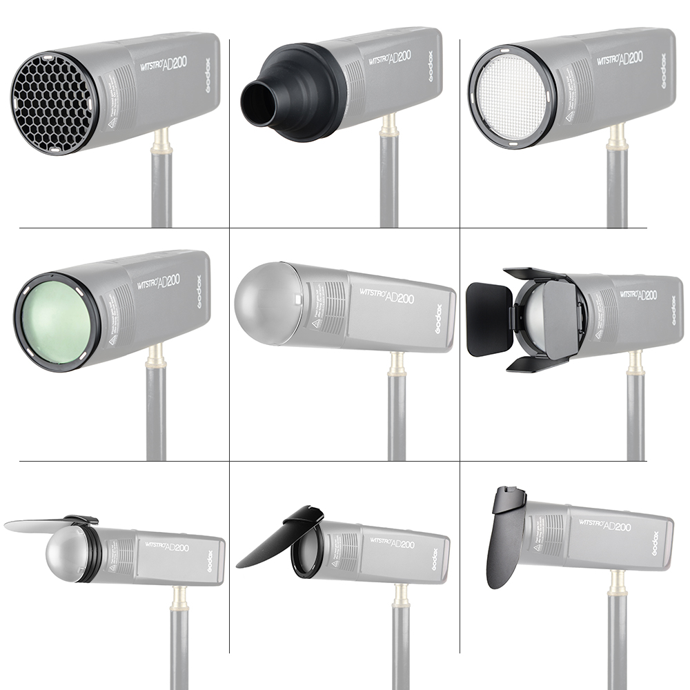 Godox AK-R1 مجموعة ملحقات فلاش - مراجعة Photography Video Lighting Kit وسعره