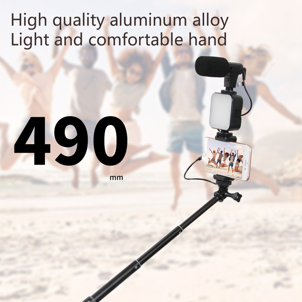 سيلفي التصوير فيديو يده فلو حا - مراجعة Photography Video Lighting Kit وسعره