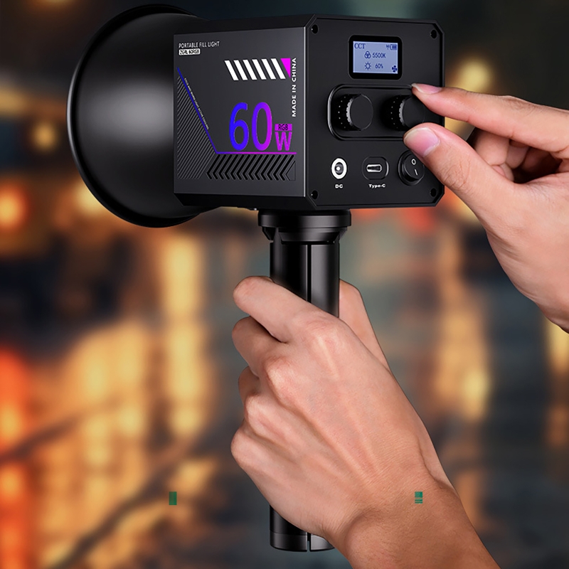 ضوء فيديو RGB بقوة 60 واط، إضا - مراجعة Photography Lightning وسعره