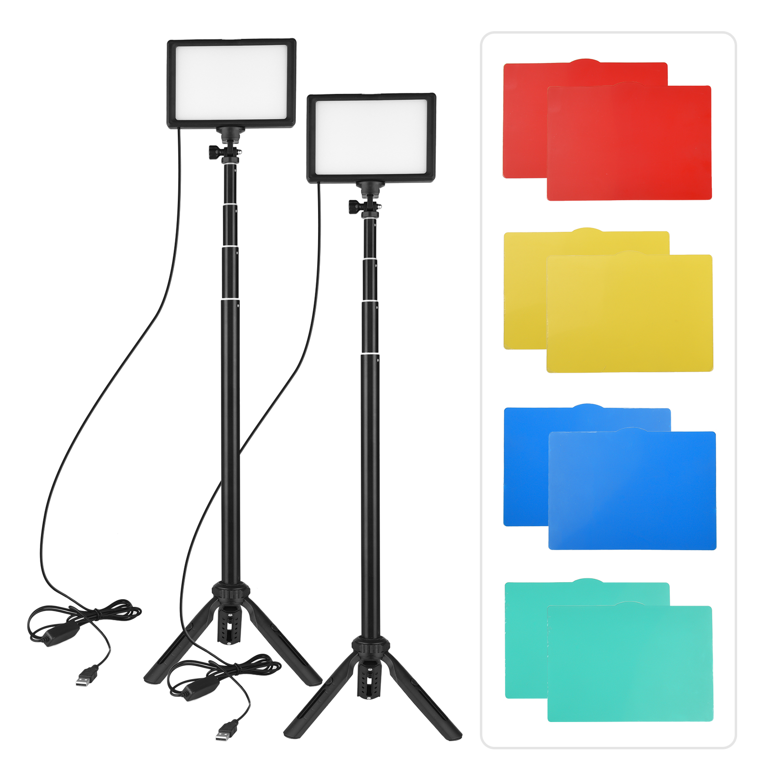 Andoer-LED مجموعة إضاءة الفيدي - مراجعة Photography Video Lighting Kit وسعره