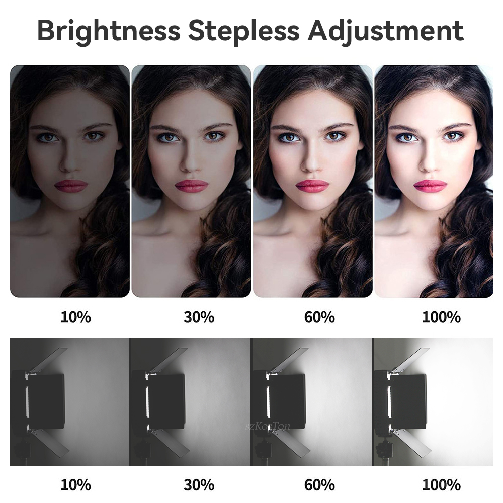 U800 U600 LED صور استوديو الفي - مراجعة Photography Lighting Youtube وسعره