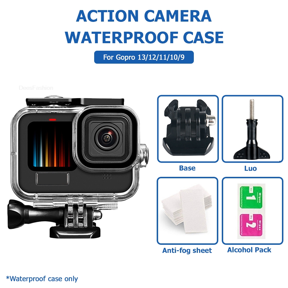 حافظة مقاومة للماء لكاميرا GoP - مراجعة Gopro Action Camera Hero 12 Black وسعره
