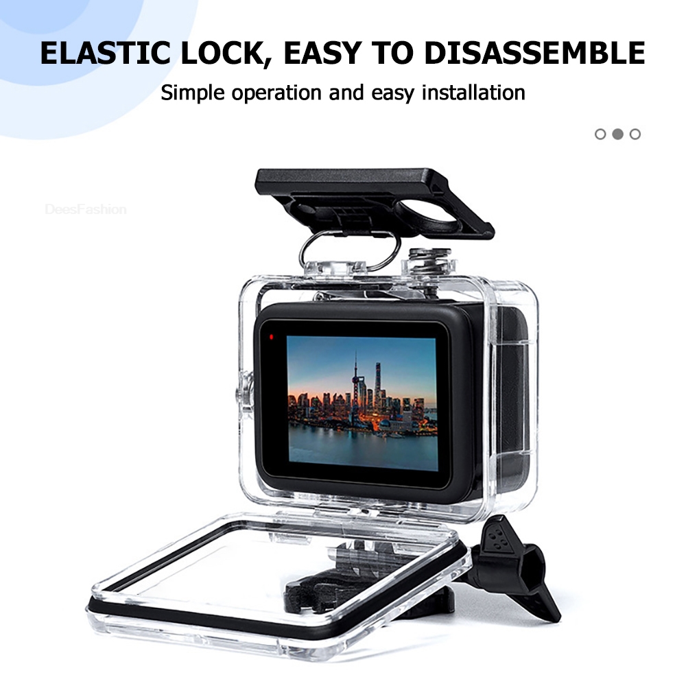 حافظة مقاومة للماء لكاميرا GoP - مراجعة Gopro Action Camera Hero 12 Black وسعره